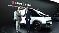 Kia Gandeng LG Bikin Konsep Mobil Masa Depan dengan Kabin Canggih
