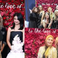 Sorn, mantan member grup CLC jadi tamu di ulang tahun Syahrini yang mencuri perhatian.