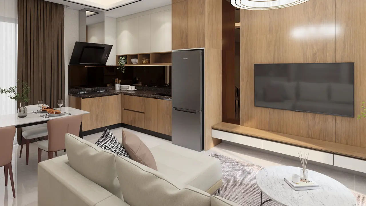 Desain Interior Simpel dan Compact, Cocok untuk Gaya Hidup Urban