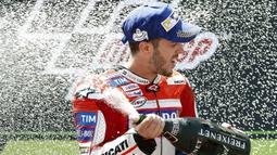 1. Andrea Dovizioso (Ducati Team) - 115 Poin. (EPA/Andreu Dalmau)