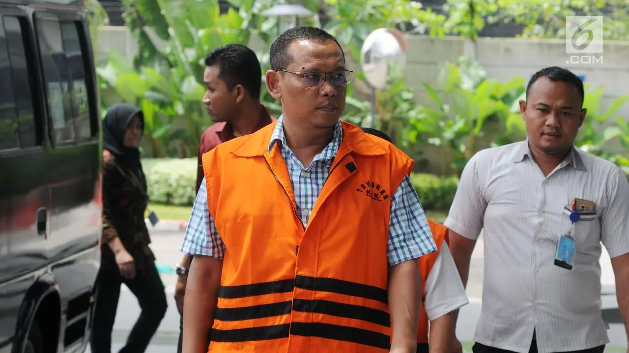 Kadin Bina Marga Lampung Tengah Kembali Diperiksa KPK