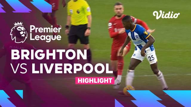 Berita video highlights Liga Inggris, Liverpool kalah telak 0-3 dari Brighton, Sabtu (14/1/23)