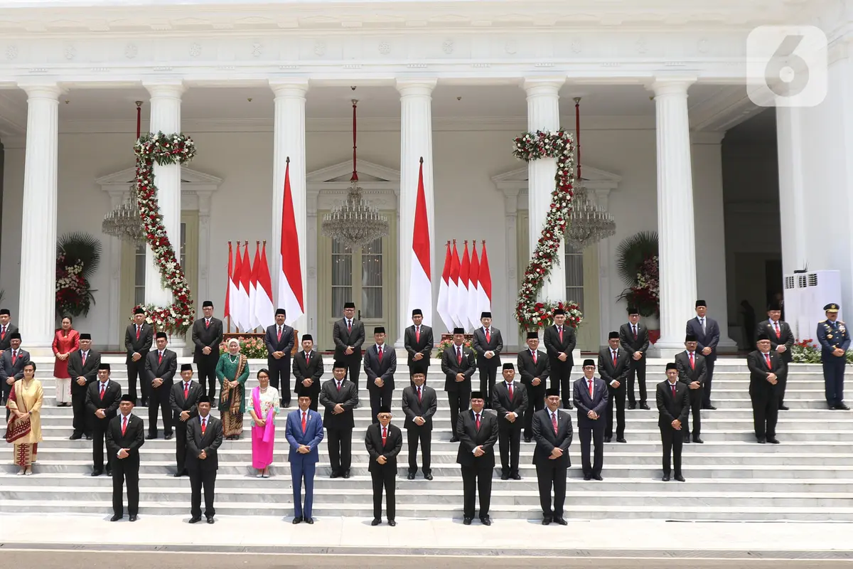 Pelantikan Menteri Kabinet Indonesia Maju
