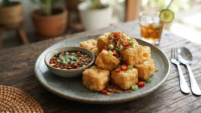 Resep Crispy Egg Tofu