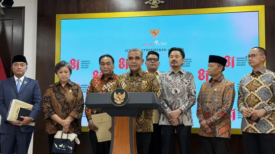 Pimpinan MPR Serahkan Konsep Pokok-Pokok Haluan Negara ke Prabowo