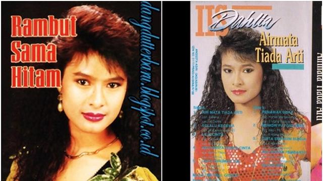 Potret Jadul Iis Dahlia, Cantik Sedari Dulu