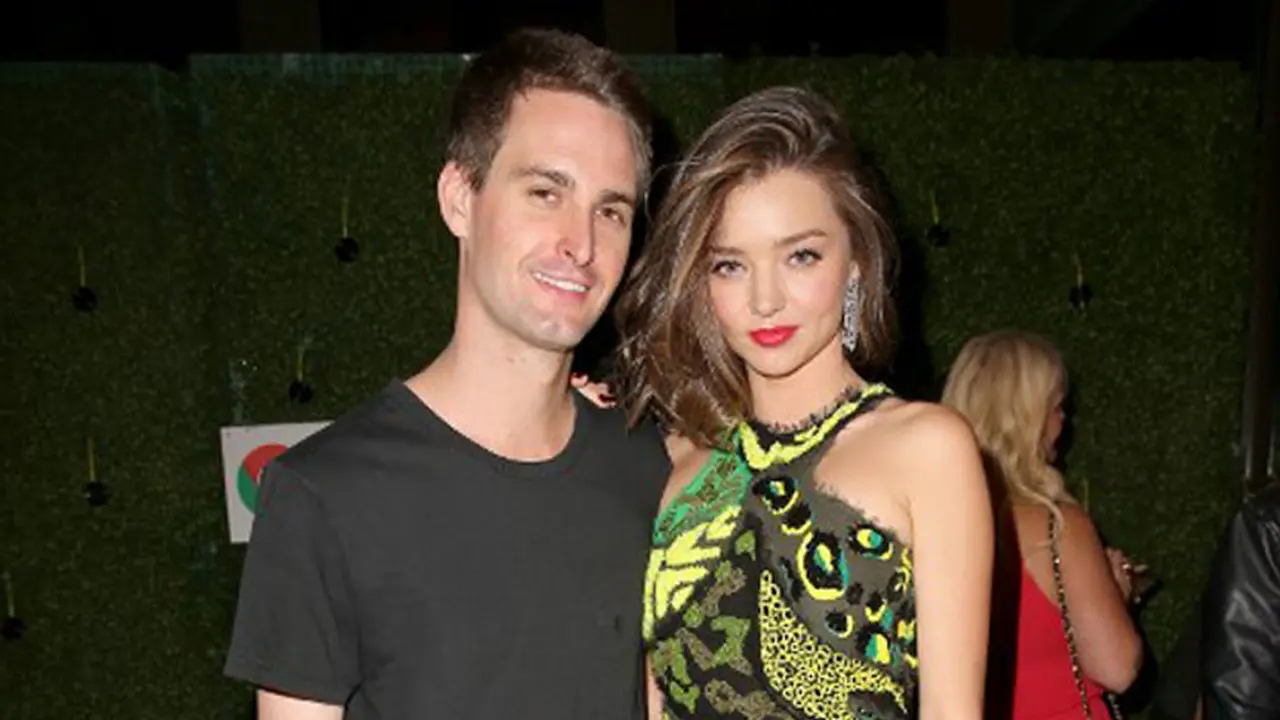 [Bintang] Evan Spiegel dan Miranda Kerr