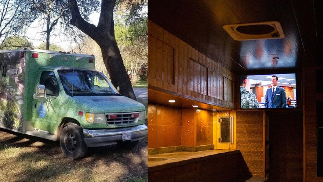 ambulan jadi hunian mewah