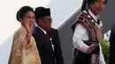 Menurut jadwal, Jokowi akan menyampaikan pidato kenegaraan dalam rangka HUT ke-78 RI pada pukul 10.16 WIB. (Liputan6.com/Johan Tallo)