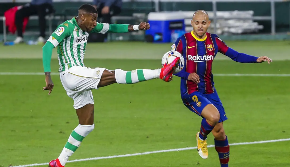 Gol Barcelona masing-masing dicetak oleh Lionel Messi, gol bunuh diri dari Victor Ruiz dan Trincao pada menit ke-87.