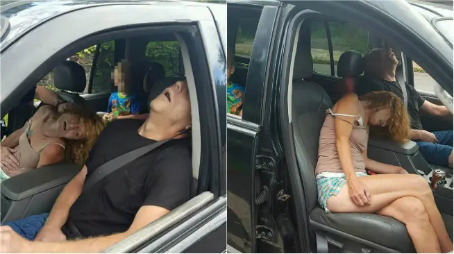 Pemerintah East Liverpool kemudian mengunggah foto-foto tersebut ke laman Facebook resmi mereka untuk menegaskan bahaya heroin. (Sumber East Liverpool Police Department)