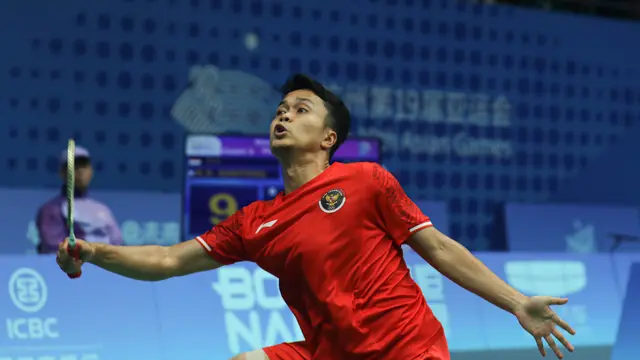 Anthony Sinisuka Ginting - Asian Games 2023 - Bulu Tangkis