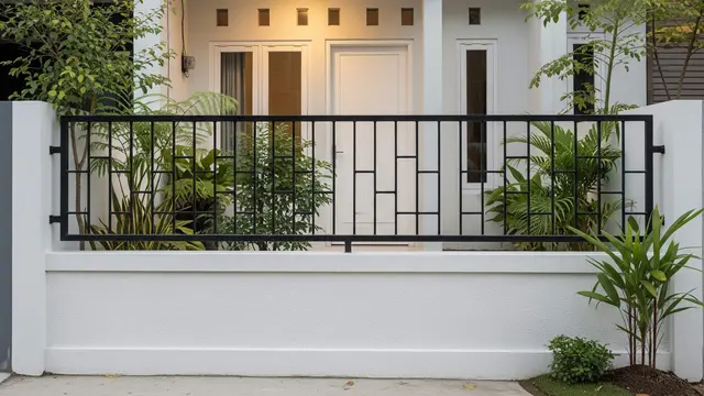 Model Pagar Rendah untuk Rumah Mungil Biar Tampak Lega