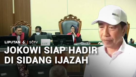 Dipanggil sebagai Saksi Kasus Ijazah, Jokowi Nyatakan Siap Hadir