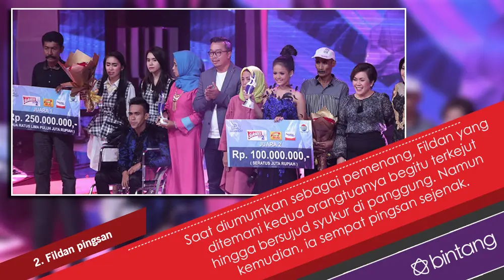 5 Fakta Kemenangan Fildan di D'Academy 4. (Foto: Deki Prayoga/Bintang.com, Desain: Nurman Abdul Hakim/Bintang.com)