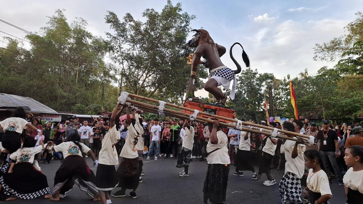 Ogoh-Ogoh Ngawen Gunungkidul Meriah, Potret Toleransi di Tengah Ramadan