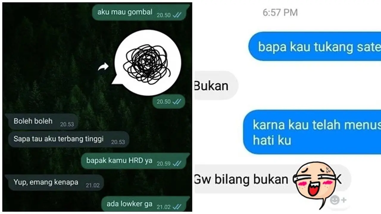 6 Chat Gombalan Tanya Pekerjaan Ayah Ini Ujungnya Tak Sesuai Harapan