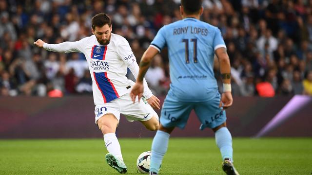 Foto: Lionel Messi Cetak Gol Lagi Buat PSG, Makin Mendekati Torehan Cristiano Ronaldo