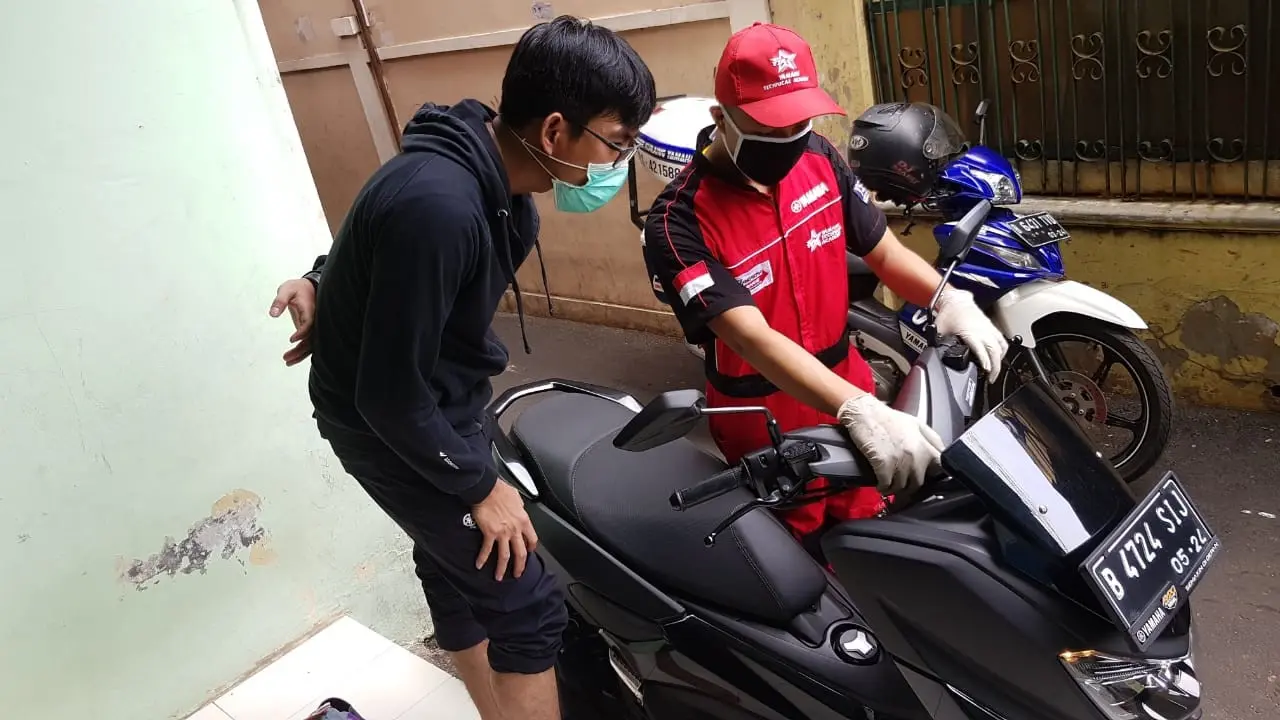 PT Yamaha Indonesia Motor Manufacturing (YIMM) memberikan kemudahan dengan Service Kunjung Yamaha