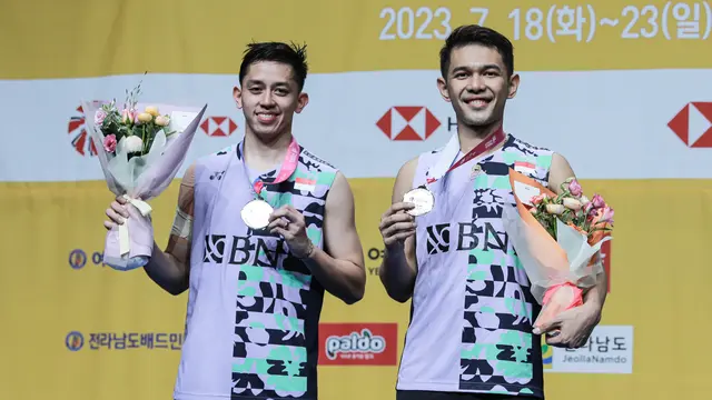 Fajar Alfian/Muhammad Rian Ardianto - Korea Open 2023 - Bulu Tangkis
