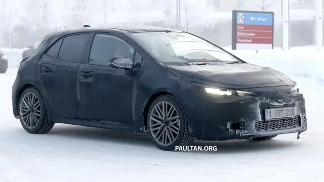 Toyota Corolla hatchback (Foto: Paultan)
