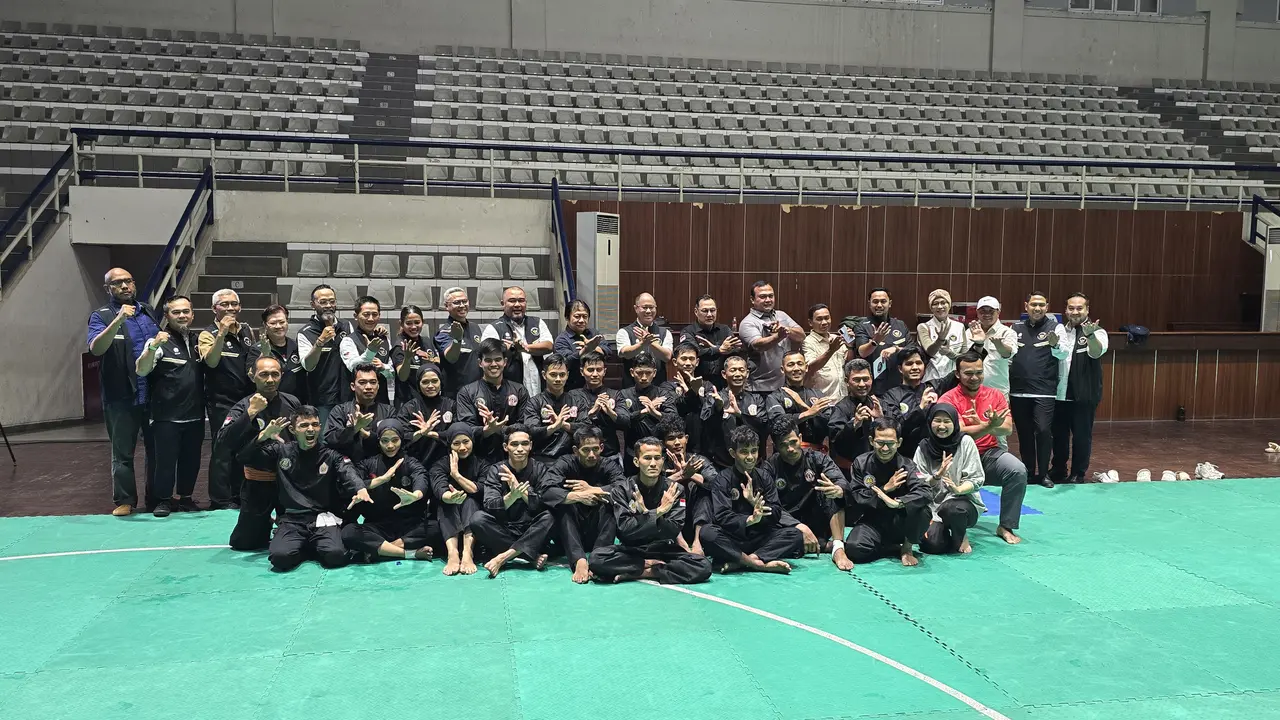 Kunjungan CdM SEA Games 2025 ke pelatnas Pencak Silat