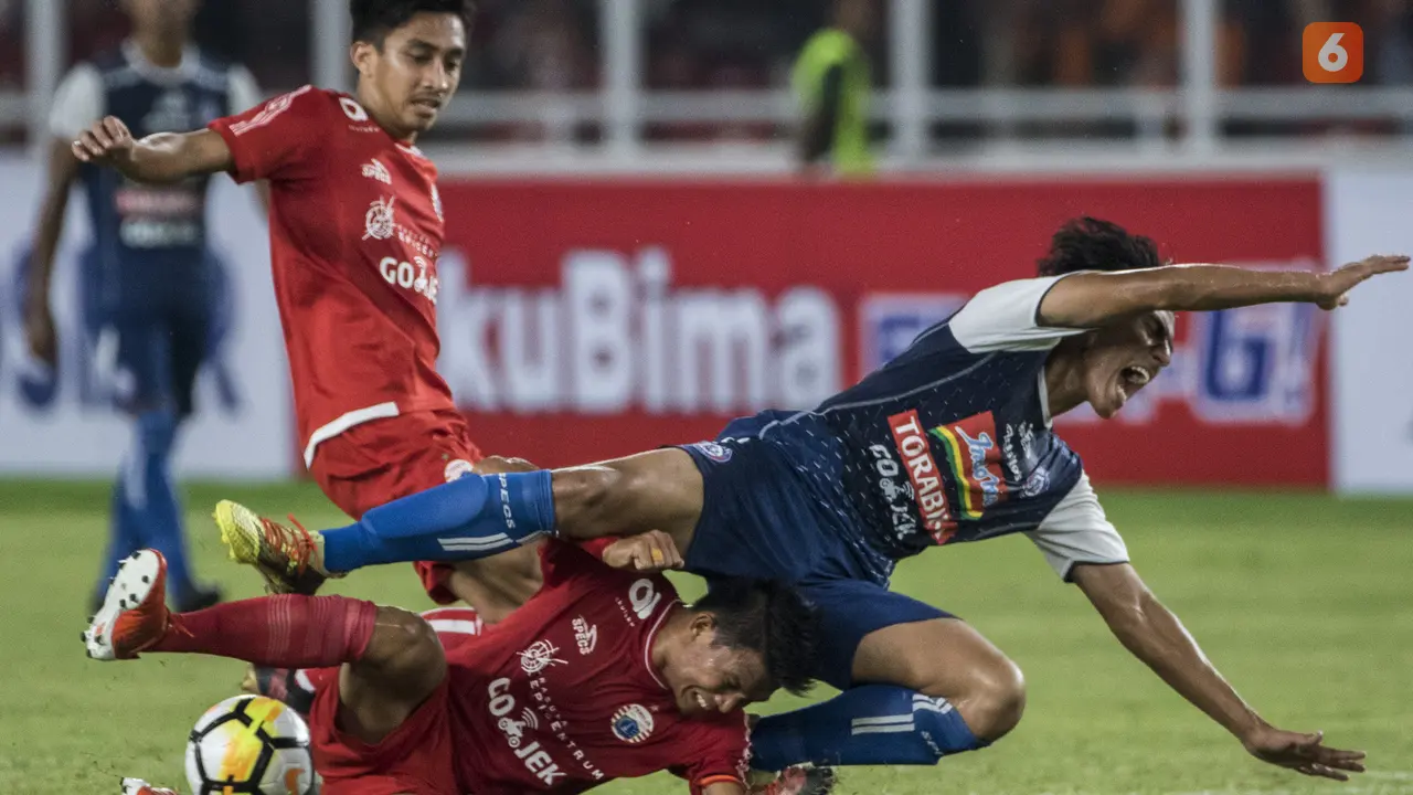 Persija Jakarta Bungkam Arema FC