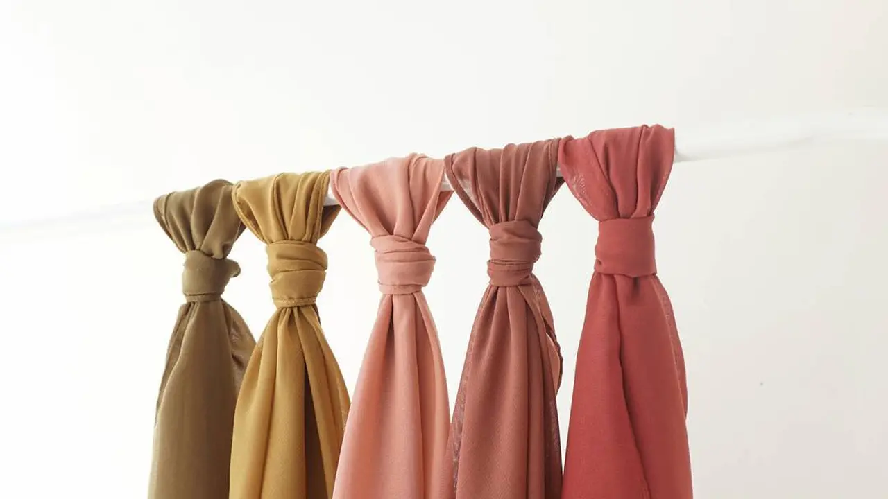 bahan hijab Polycotton