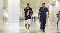 Angel Di Maria tiba di Singapura untuk International Champions Cup 2018, Minggu (29/7/2018). (ICC 2018 Singapore)