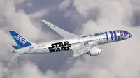 Kerennya Desain Pesawat All Nippon Airways Motif R2-D2 Star Wars