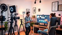 cara membuat konten video ©Ilustrasi dibuat Stable Diffusion