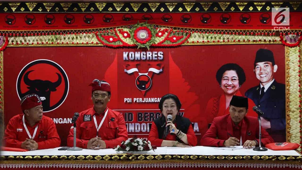 Sah, Megawati Kembali Jabat Ketua Umum PDIP