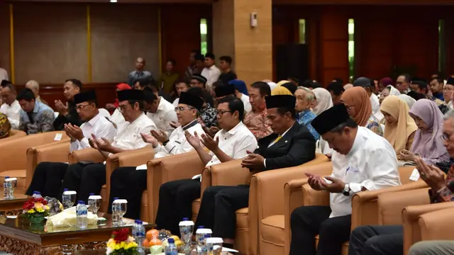 Halal Bihalal Kementerian Pertanian, Mentan Amran Bicara Cinta Membangun Pertanian Gemilang