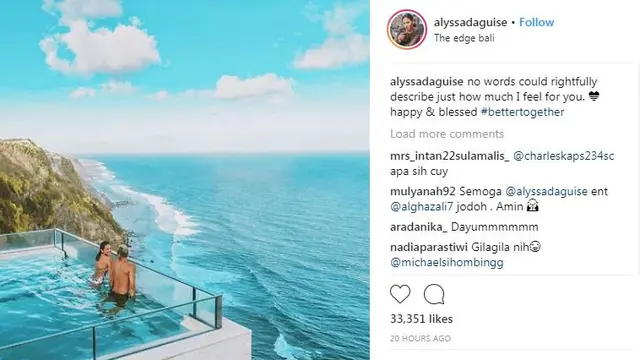 [Bintang] Alyssa Daguise dan Al Ghazali