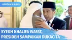 Presiden Jokowi singgah di Abu Dhabi, Uni Emirat Arab, untuk menyampaikan dukacita atas wafatnya Presiden Uni Emirat Arab, Syekh Khalifa bin Zayed Al Nahyan. Kedatangan disambut Yang Mulia Mohamed bin Zayed, sang Presiden pengganti.
