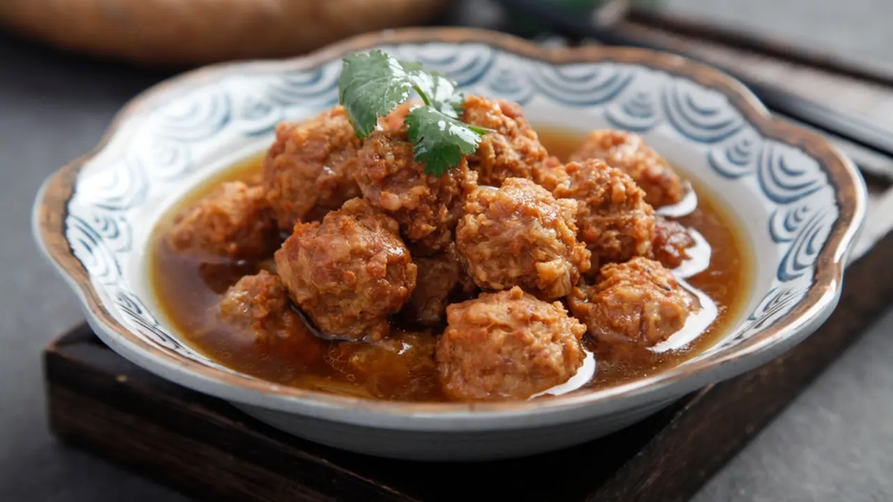 resep bakso kecap kuah