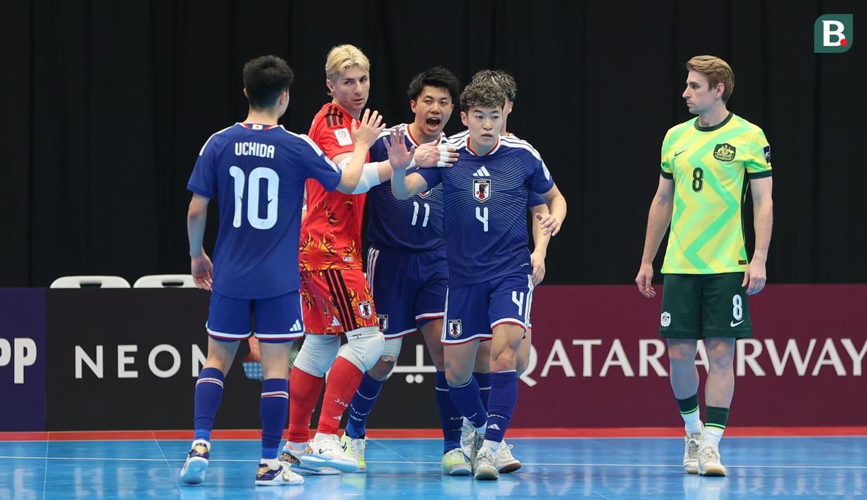 Timnas Futsal Jepang sukses mengalahkan Australia dalam laga perdana Grup C Piala Asia Futsal 2026, di Indonesia Arena, Senayan, Jakarta, Rabu (28/1/2026). (Bola.com/M Iqbal Ichsan)