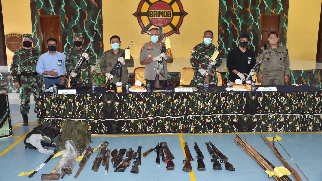 Tim gabungan Polri-TNI menyergap Kelompok Kriminal Bersenjata (KKB), di Kabupaten Timika, Papua yang membuat onar di Bumi Cendrawasih. (dok Polda Papua)