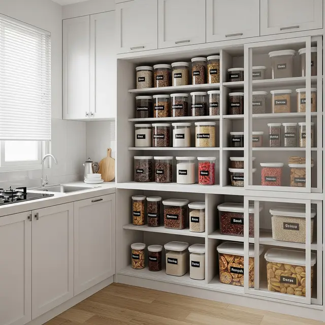 Desain Dapur Kecil yang Tidak Disukai Tikus (AI)