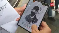Polisi merilis sketsa wajah pelaku penembakan bos pelayaran di Kelapa Gading, Jakarta Utara. (Istimewa)