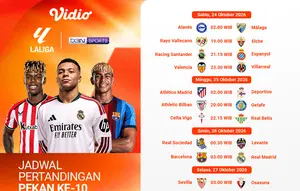 Liga Spanyol 2026/27: Sorotan Utama di Matchweek 10 Adalah El Clasico Saksikan di Vidio