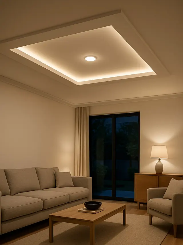 Plafon Gypsum Drop (Foto: ChatGPT)