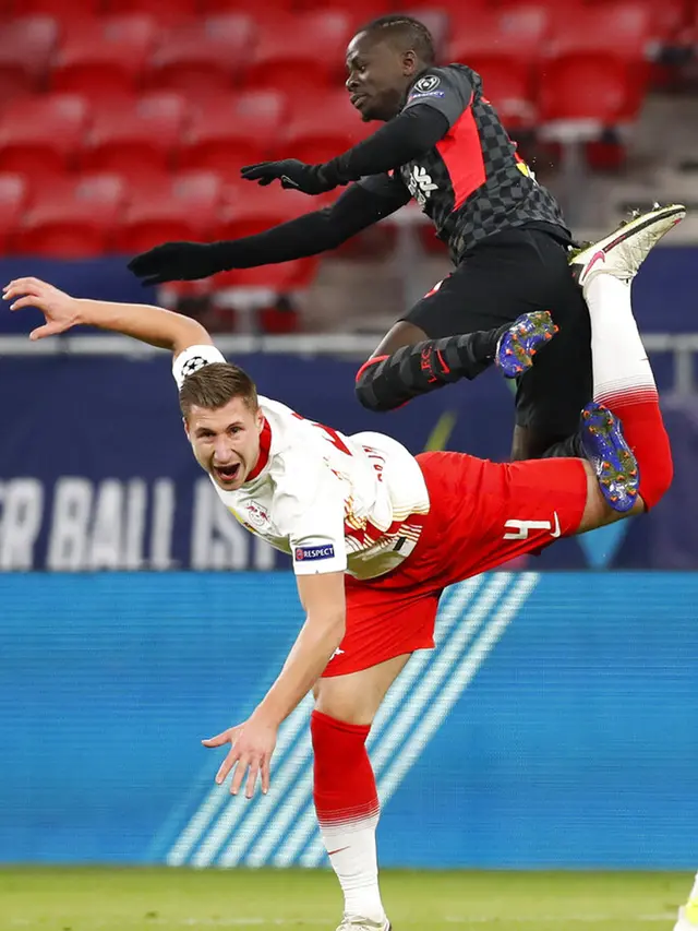 FOTO: Liverpool Pecundangi Leipzig pada Leg Pertama Babak 16 Besar Liga Champions