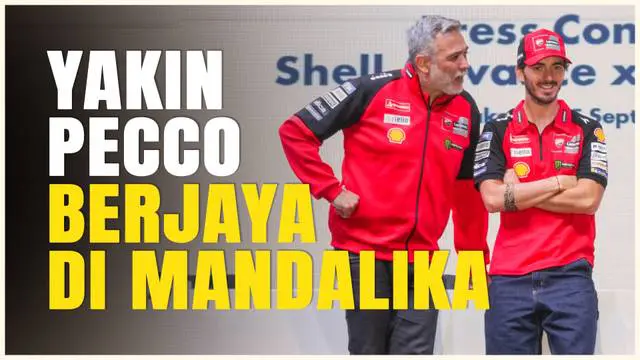 Berita video Sporting Director Ducati Corse, Mauro Grassilli, membeberkan alasan kuatnya mengapa Francesco 'Pecco' Bagnaia bakal berjaya di MotoGP Mandalika 2024.