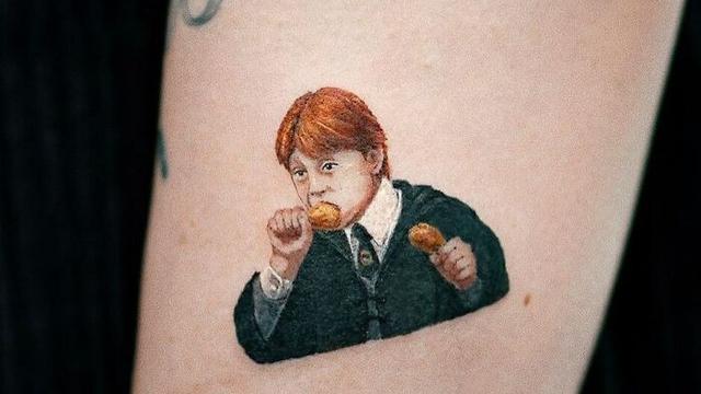 10 Inspirasi Tato Bagi Penggemar Film Harry Potter Ini Keren Banget