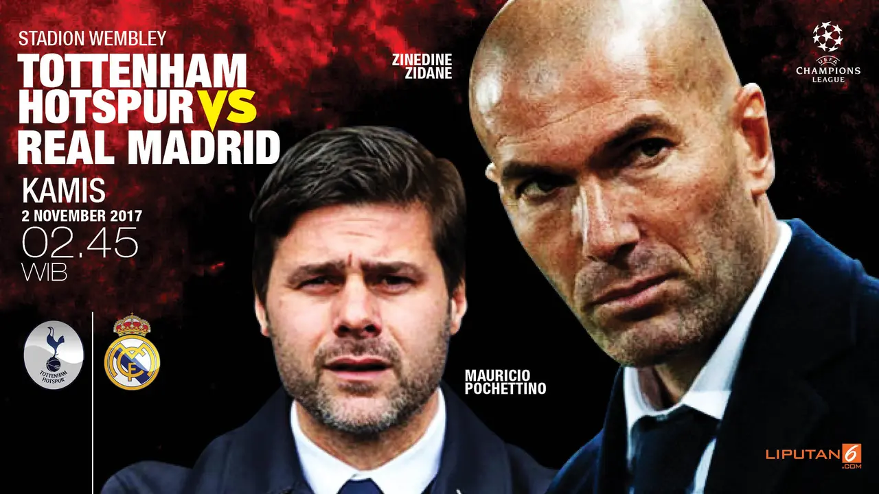 Prediksi Tottenham Hotspur vs Real Madrid