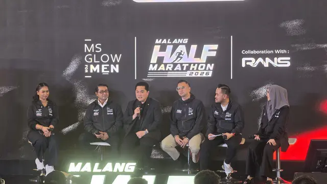 MS GLOW For Men Malang Half Marathon 2026 akan digelar pada 26 April 2026