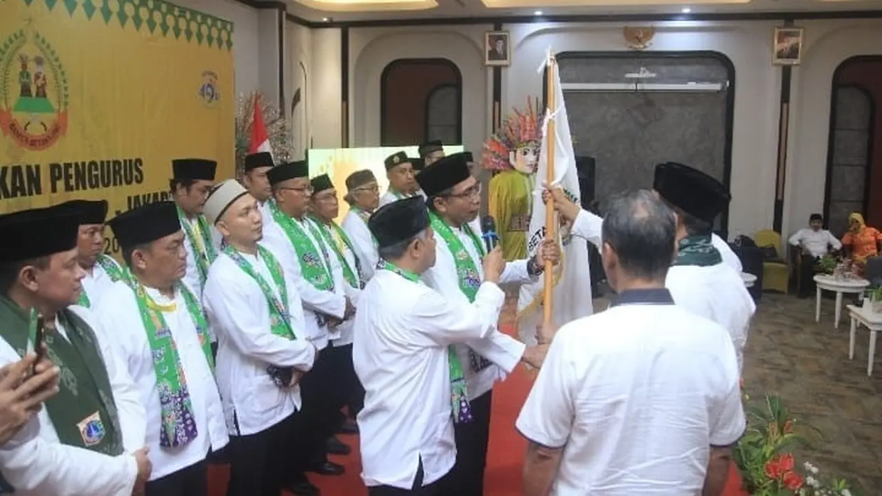 Pelantikan Pengurus Bamus Suku Betawi 1982 Jakarta Pusat.