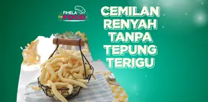 Apa saja sih cemilan renyah yang bebas tepung terigu? Ini dia videonya!