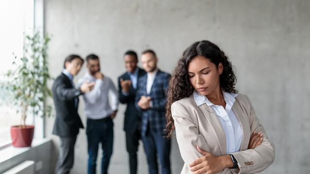 Ilustrasi diskriminasi perempuan di tempat kerja